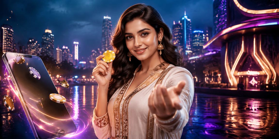 Mumbai casino mobile app user enjoying Live Casino games